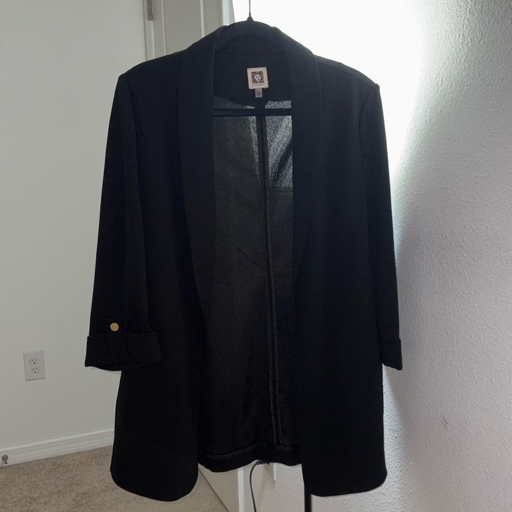 Classic Black Blazer